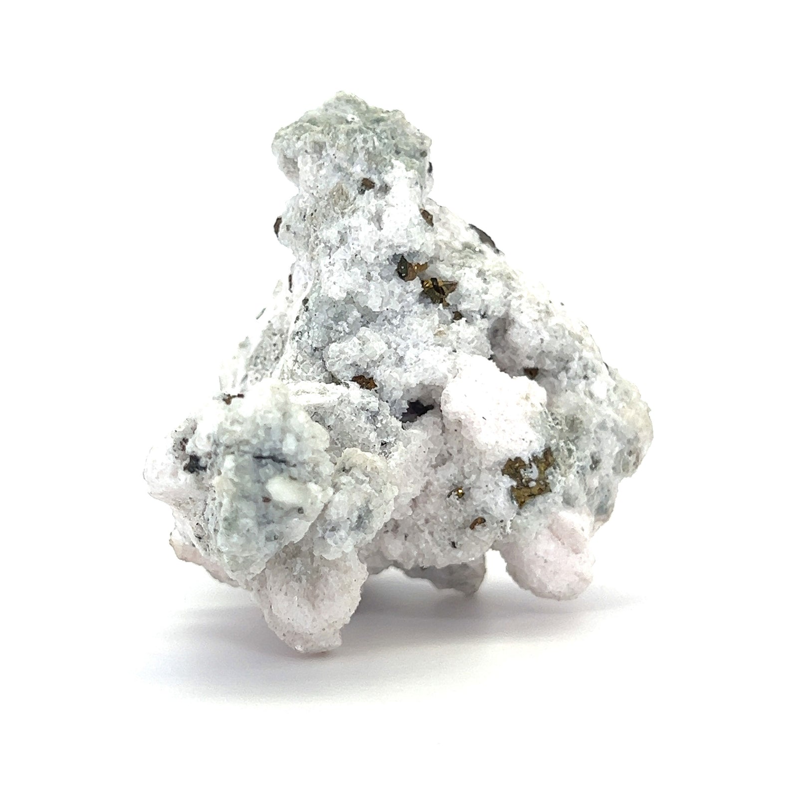 Calcite Quartz with Pyrite