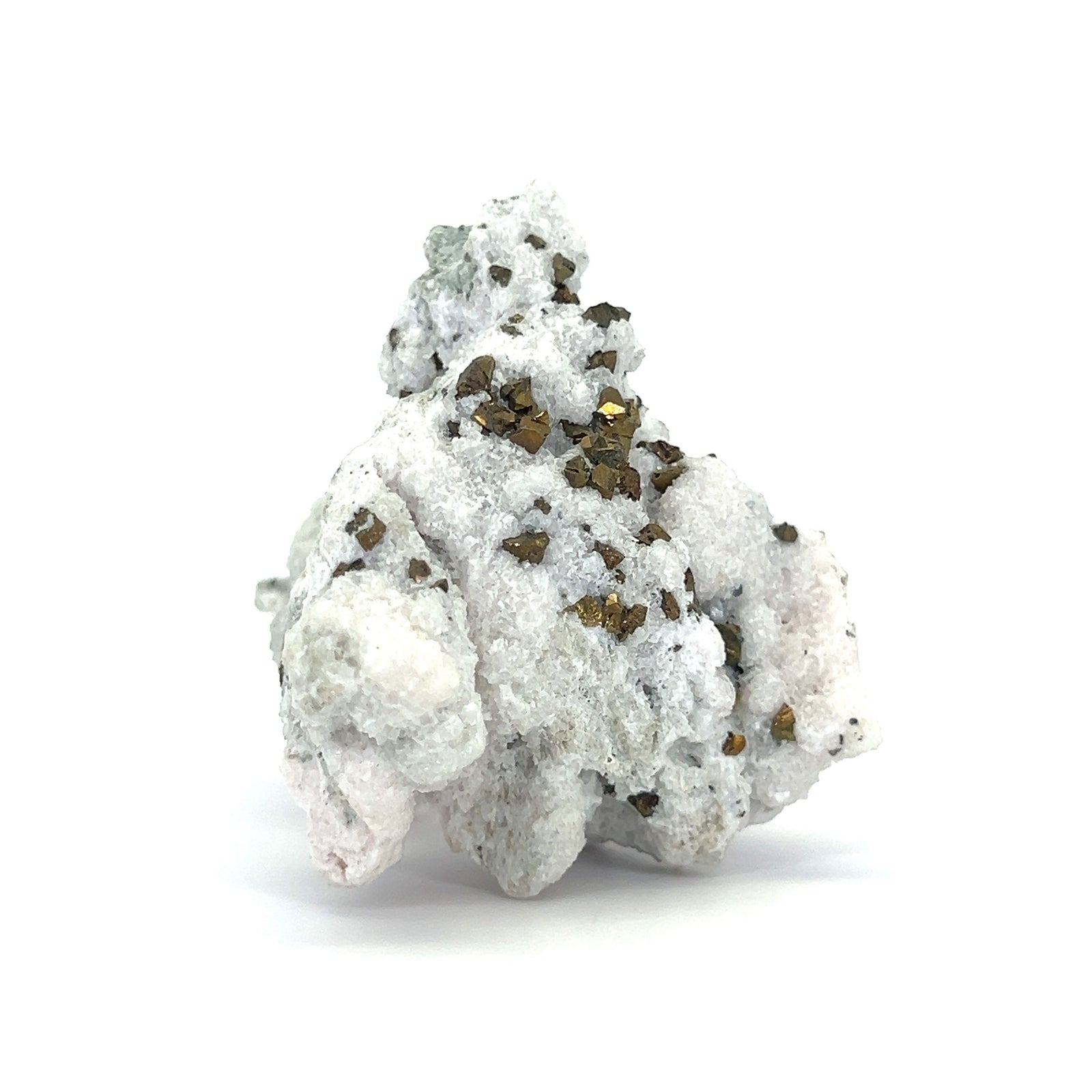 Calcite Quartz with Pyrite