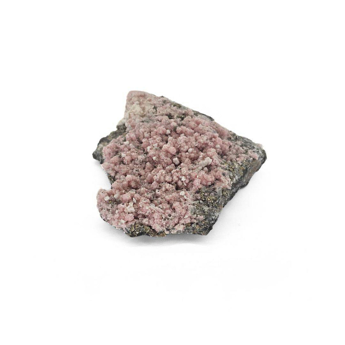 Rhodochrosite w/ Pyrite
