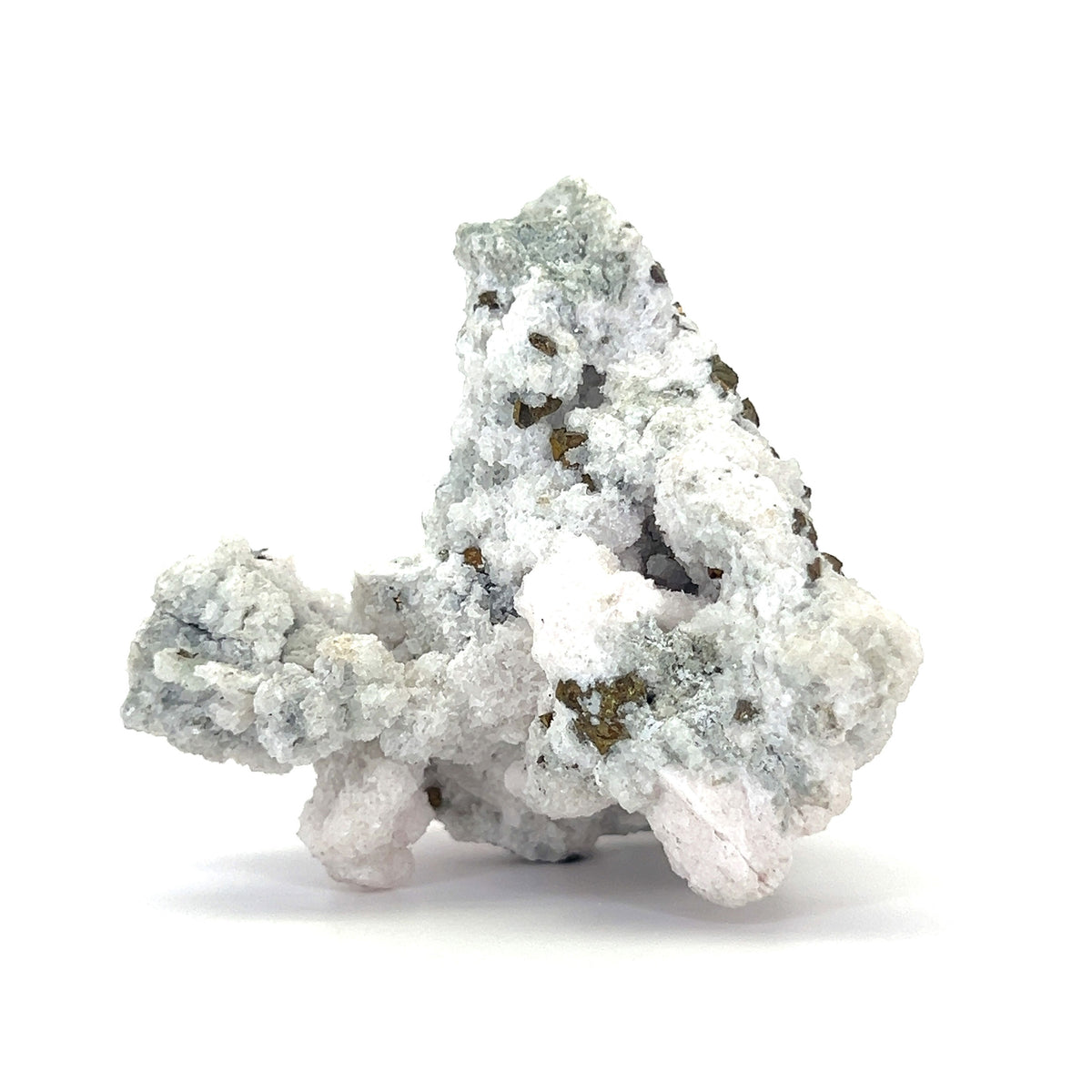 Calcite Quartz with Pyrite