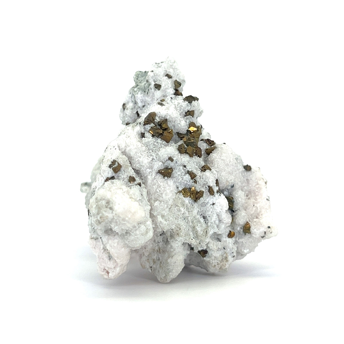 Calcite Quartz with Pyrite