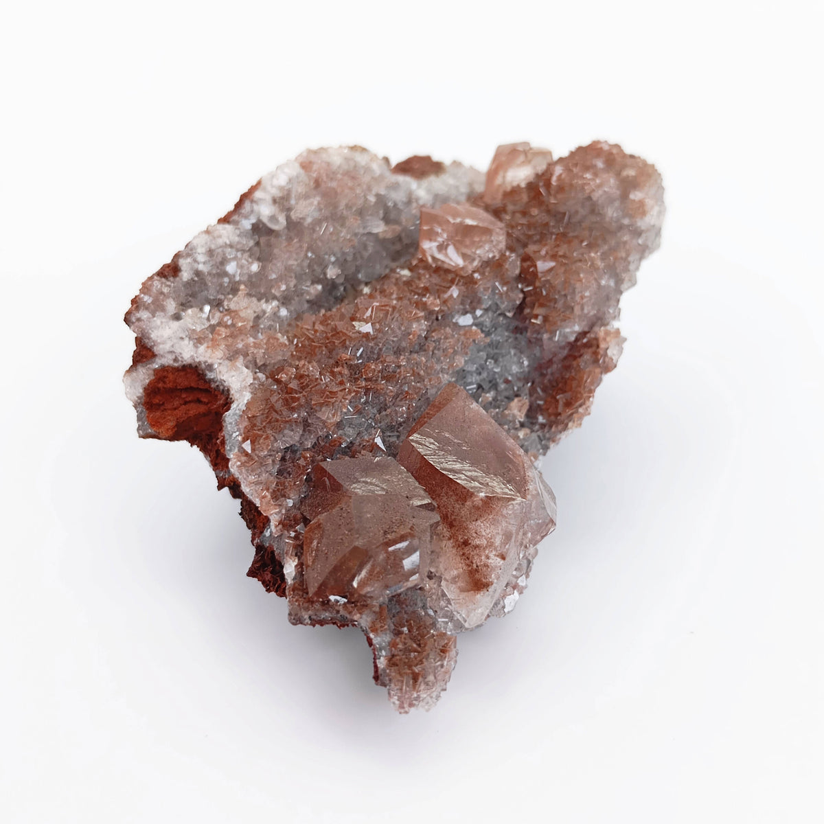 Red Velvet Calcite Raw Mini Cluster