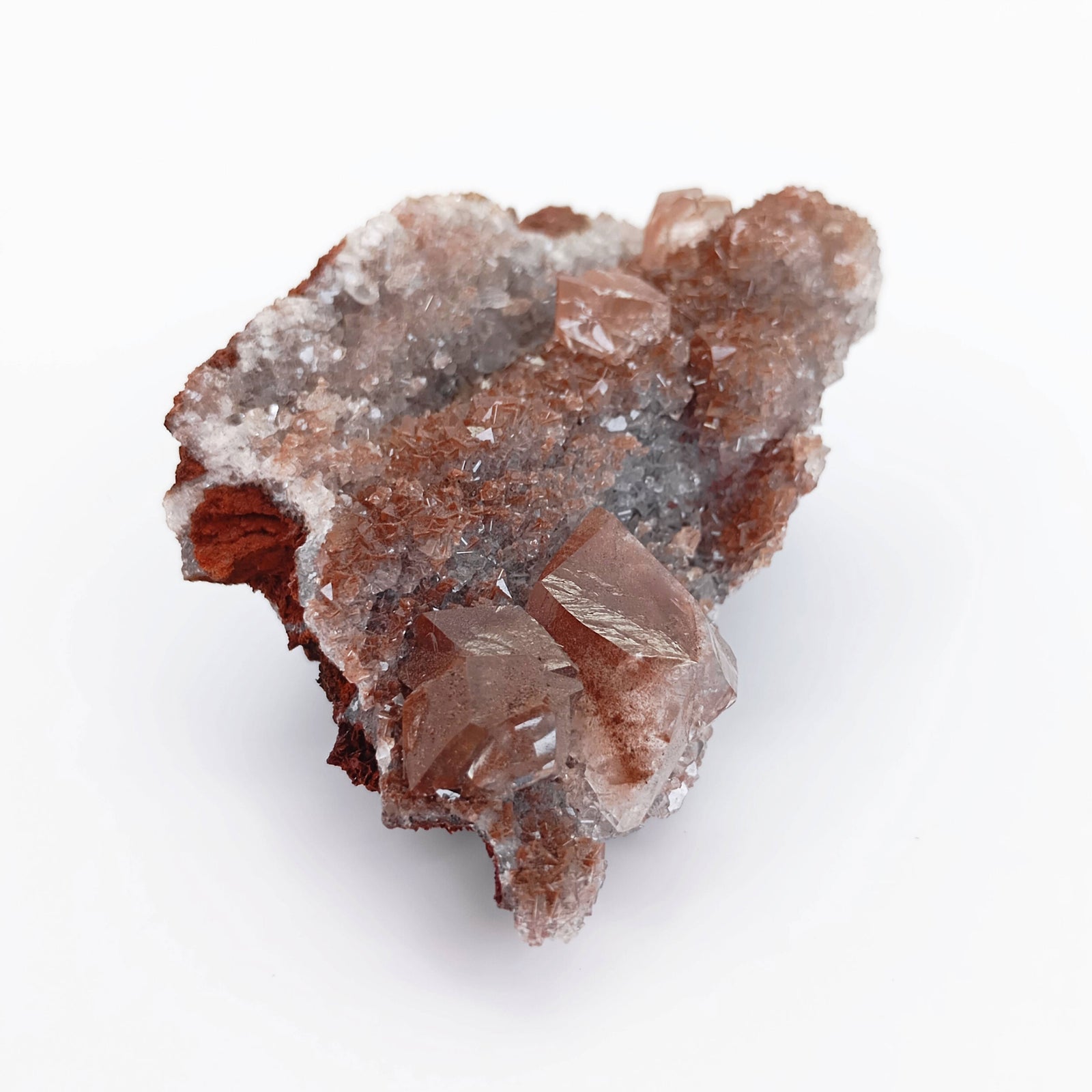 Red Velvet Calcite Raw Mini Cluster