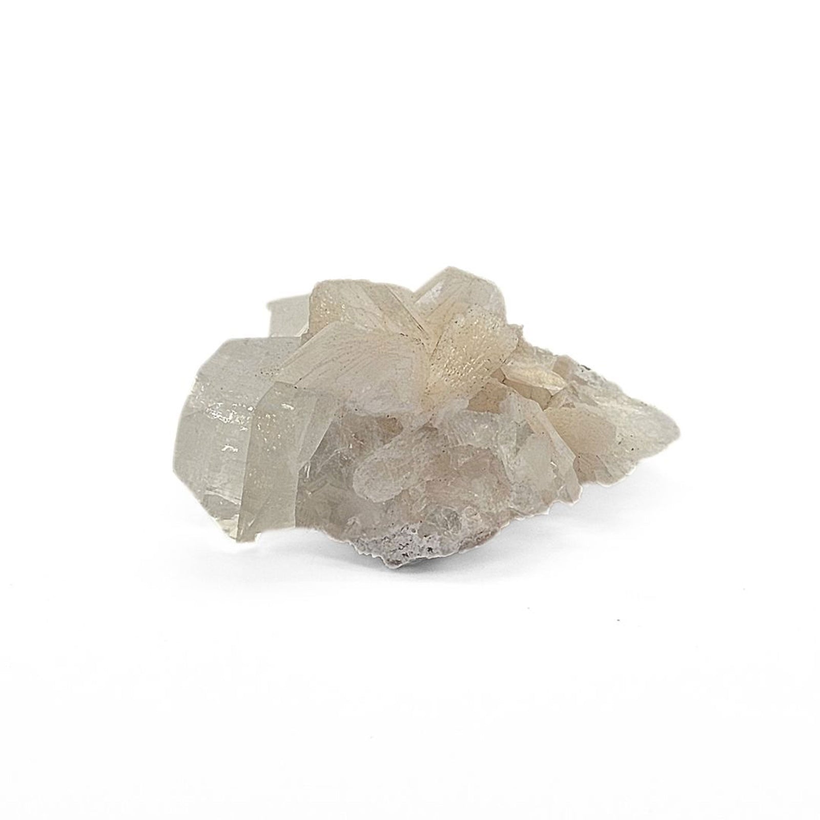 Apophyllite Crystal w/ Stilbite