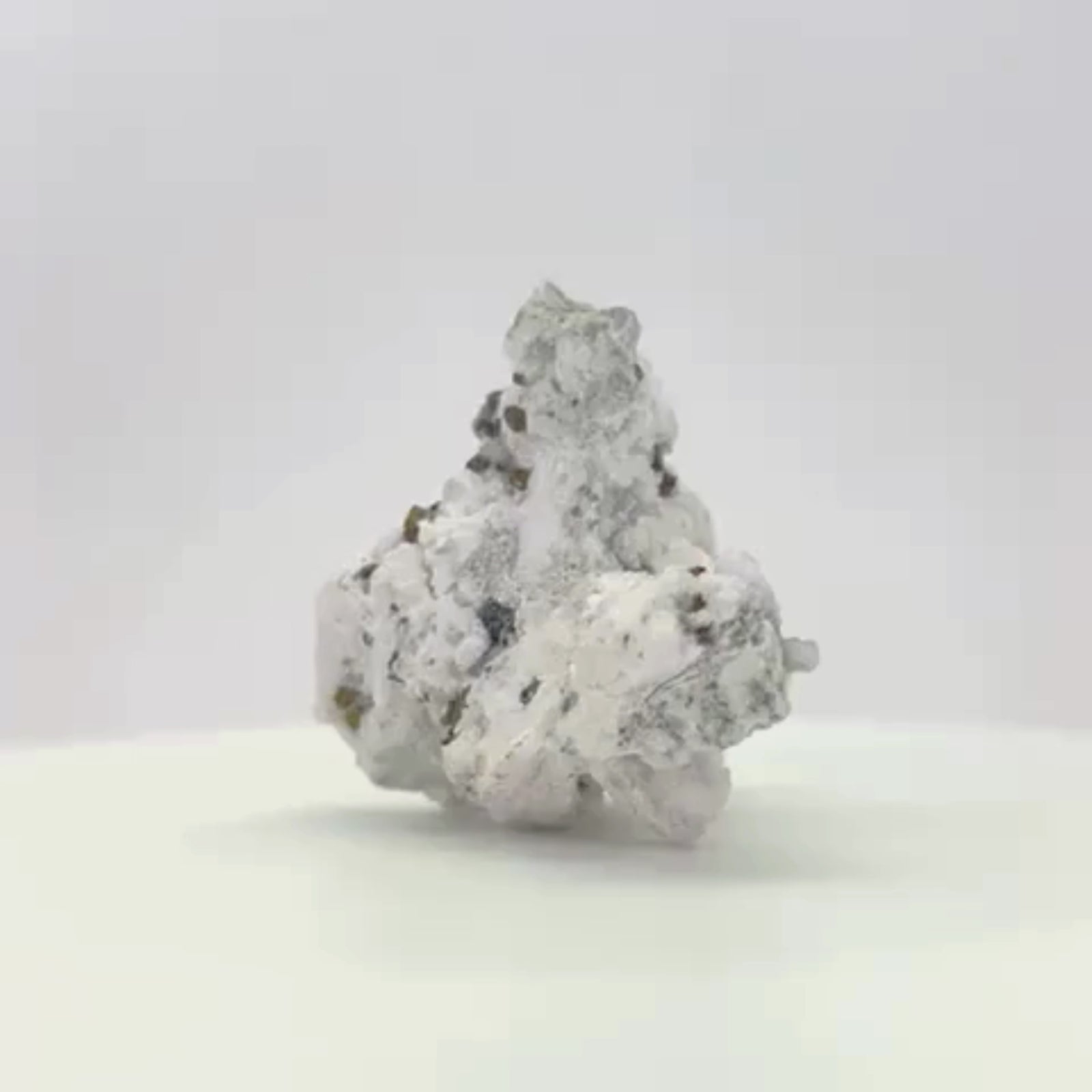 Calcite Quartz with Pyrite